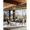 Modell 056 Capitol Complex Tisch aus schwarz gebeiztem Holz und Glas von Pierre Jeanneret für Cassina 5