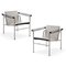 Lc1 Chairs by Le Corbusier, Pierre Jeanneret & Charlotte Perriand for Cassina, Set of 2 3
