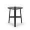 Bronco Black Lacquered Wood Stool by Guillaume Delvigne, Image 2