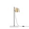 Sujetadores de mesa Anatomy Lab Light. Lámpara de mesa de porcelana y acero de Joe Colombo para Philips, Imagen 4