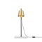 Anatomy Lab Light Table Brass, Porcelain & Steel Table Lamp by Joe Colombo 3