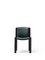 Chairs 300 in Wood & Sørensen Leather by Joe Colombo, Set of 4 4