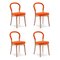 Chaises Asplund 501 Gothenburg par Erik Gunnar pour Cassina, Set de 4 2