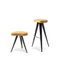 Mexique Stools in Wood and Metal by Charlotte Perriand for Cassina, Set of 2 2