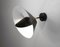 Lámpara de pared Saturn en negro de Serge Mouille, Imagen 5