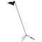 Vv Cinquanta Black Floor Lamp by Vittoriano Viganò for Astep 1