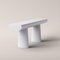 Wood Console Table in Light Grey Color by Aldo Bakker 3