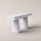 Wood Console Table in Light Grey Color by Aldo Bakker, Image 3