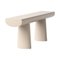 Wood Console Table in Apricot Color by Aldo Bakker 1