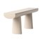 Wood Console Table in Apricot Color by Aldo Bakker, Image 1