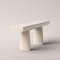 Wood Console Table in Apricot Color by Aldo Bakker 3