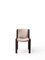 Chair 300 Stuhl aus Holz und Kvadrat Stoff von Joe Colombo 2