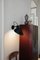 Vv Cinquanta Black and Red Wall Lamp by Vittoriano Viganò for Astep 10