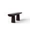 Wood Console Table with Dark Eggplant Color by Aldo Bakker, Image 2