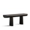 Wood Console Table with Dark Eggplant Color by Aldo Bakker 4