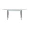 Lc12 La Roche Tisch aus Stahl und Glas von Pierre Jeanneret und Le Corbusier für Cassina 1