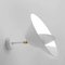 Mid-Century Modern White Saturn Wall Lamp by Serge Mouille 5