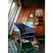 Limited Edition Blue Taliesina Armlehnstuhl von Frank Lloyd Wright für Cassina 4