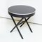Mid-Century Modern Ebony and Silver Side Table, Image 7