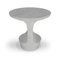 Atlas Carrara White Marble Side Table by Adolfo Doubt 3