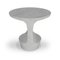 Atlas Carrara White Marble Side Table by Adolfo Doubt, Image 3