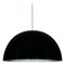 Suspension Lamps Sonora Medium Black by Vico Magistretti for Oluce 1
