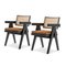 Model 051 Capitol Complex Office Chairs with Cushions by Pierre Jeanneret for Cassina, Set of 2 2