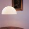 Suspension Lamp Sonora Large White Opaline Glass by Vico Magistretti for Oluce, Image 3