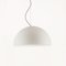 Suspension Lamp Sonora Large White Opaline Glass by Vico Magistretti for Oluce 4