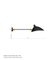 Black 1 Straight Arm 2 Swivel Wall Lamp by Serge Mouille 6