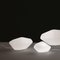 Large Outdoor Low Snowing Lamp Stone by Martintage and Marca Szo Romagelli for Oluce, Image 3