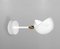 White Eye Sconce Wall Lamp by Serge Mouille 2