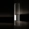 Lampada da parete Line grande in alluminio e vetro pyrex di Francesco Rota per Oluce, Immagine 3