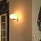 Lampada da parete Soto Alba in vetro opalino e ottone di Mariana Pellegrino per Oluce, Immagine 4