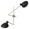 Vv Fifty Twin Black Wall Lamp by Victorian Viganò for Astep 1