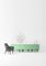 Jaime Hayon Green Multileg Cabinet "Showtime" Marble / MDF / Wood by BD 2