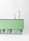 Jaime Hayon Green Multileg Cabinet "Showtime" Marble / MDF / Wood by BD 3