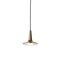 Suspension Lamp Kin 478 Satin Gold by Francesco Rota for Oluce, Image 2