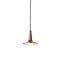 Suspension Lamp Kin 478 Satin Gold by Francesco Rota for Oluce 3