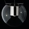 Suspension Lamp the Globe Large Nickel by Joe Colombo for Oluce 3