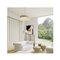 Suspension Lamp Canopy 421 White by Francesco Rota for Oluce 4