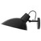 Vv Cinquanta Black and Black Wall Lamp by Vittoriano Viganò for Astep, Image 1