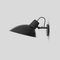 Vv Cinquanta Black and Black Wall Lamp by Vittoriano Viganò for Astep 2
