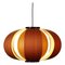 Coderch Large Disa Wood Hanging Lamp, Image 1