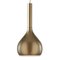 Suspension Lamp Lys Satin Gold Glazed by Angeletti e Ruzza for Oluce 2