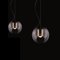 Suspension Lamps the Globe Gold by Joe Colombo for Oluce, Set of 2, Image 2