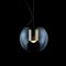 Suspension Lamps the Globe Gold by Joe Colombo for Oluce, Set of 2 4