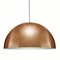 Suspension Lamp Sonora Large Gold by Vico Magistretti for Oluce 2