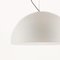 Suspension Lamps Sonora Medium White Opaline Glass by Vico Magistretti for Oluce 3