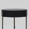Side Table Pioneer Alice T79l Brass Aged / Optiwhite / Oak Wengé by Peter Gfhyczy 2